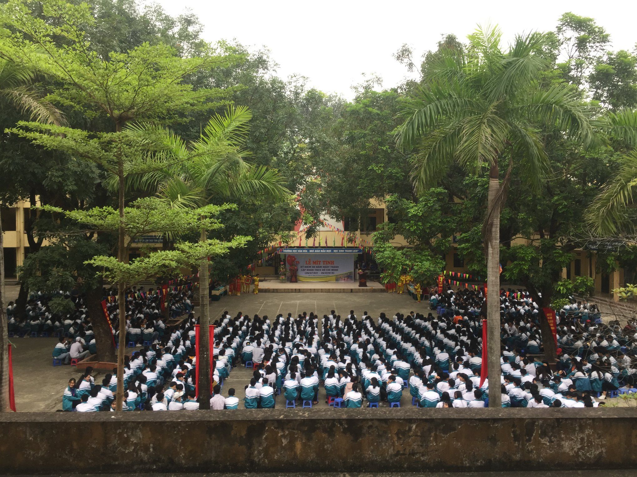 Lễ Mitinh chào mừng 88 năm ngày thành lập Đoàn TNCS Hồ Chí Minh